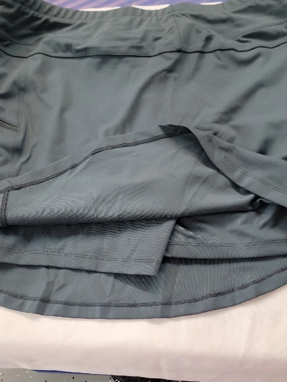 Royal Robbins Slate Blue Active Skort with Side Pockets